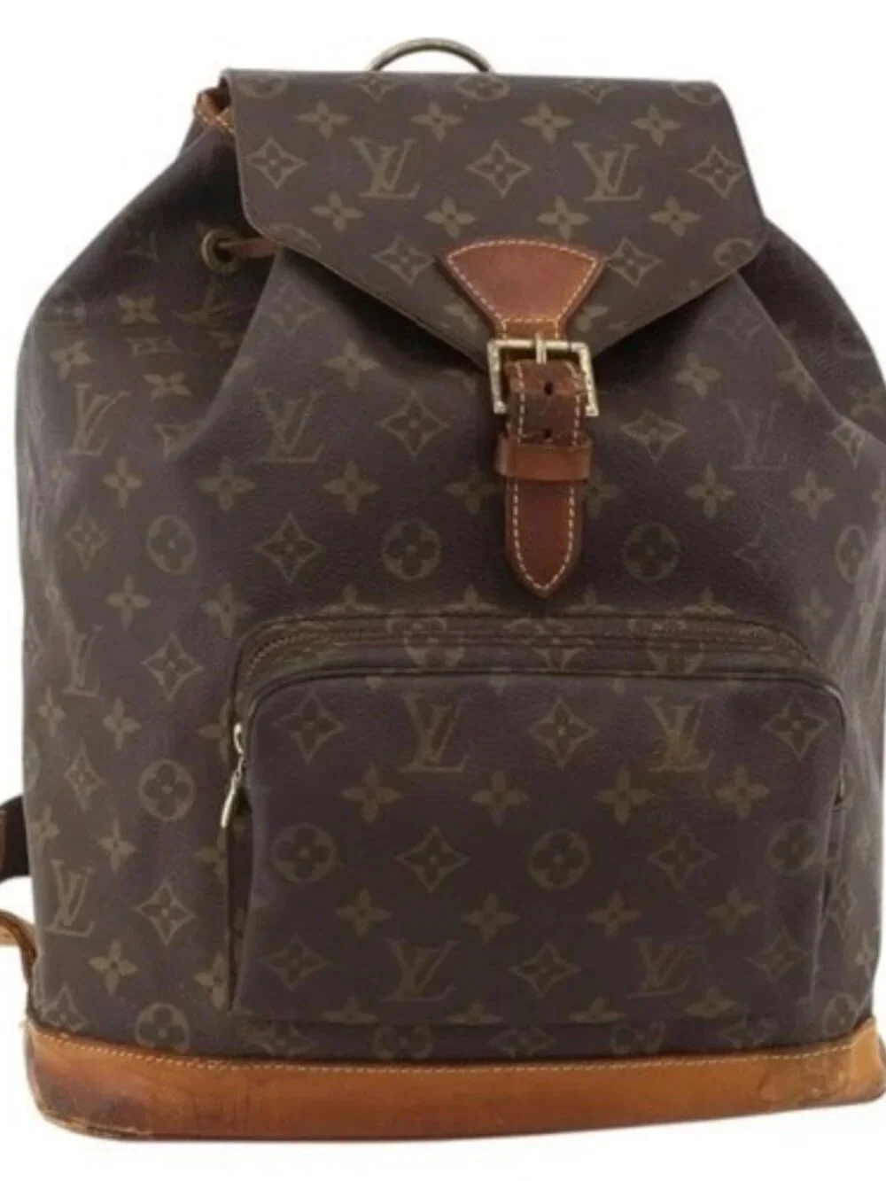 LOUIS VUITTON Monogram Montsouris GM Backpack M51135 LV Auth YKZ1231